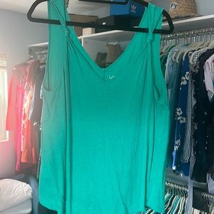Loft outlet turquoise knotted tank